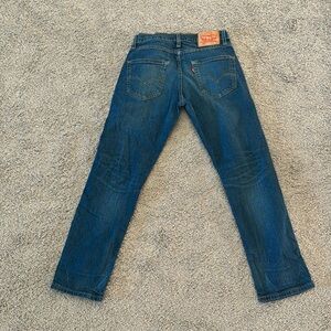Levi’s 502 Blue Jeans.